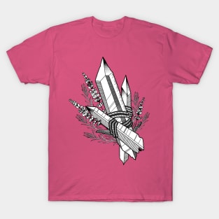 Crystal Herb Bundle - Tattoo Inspired T-Shirt